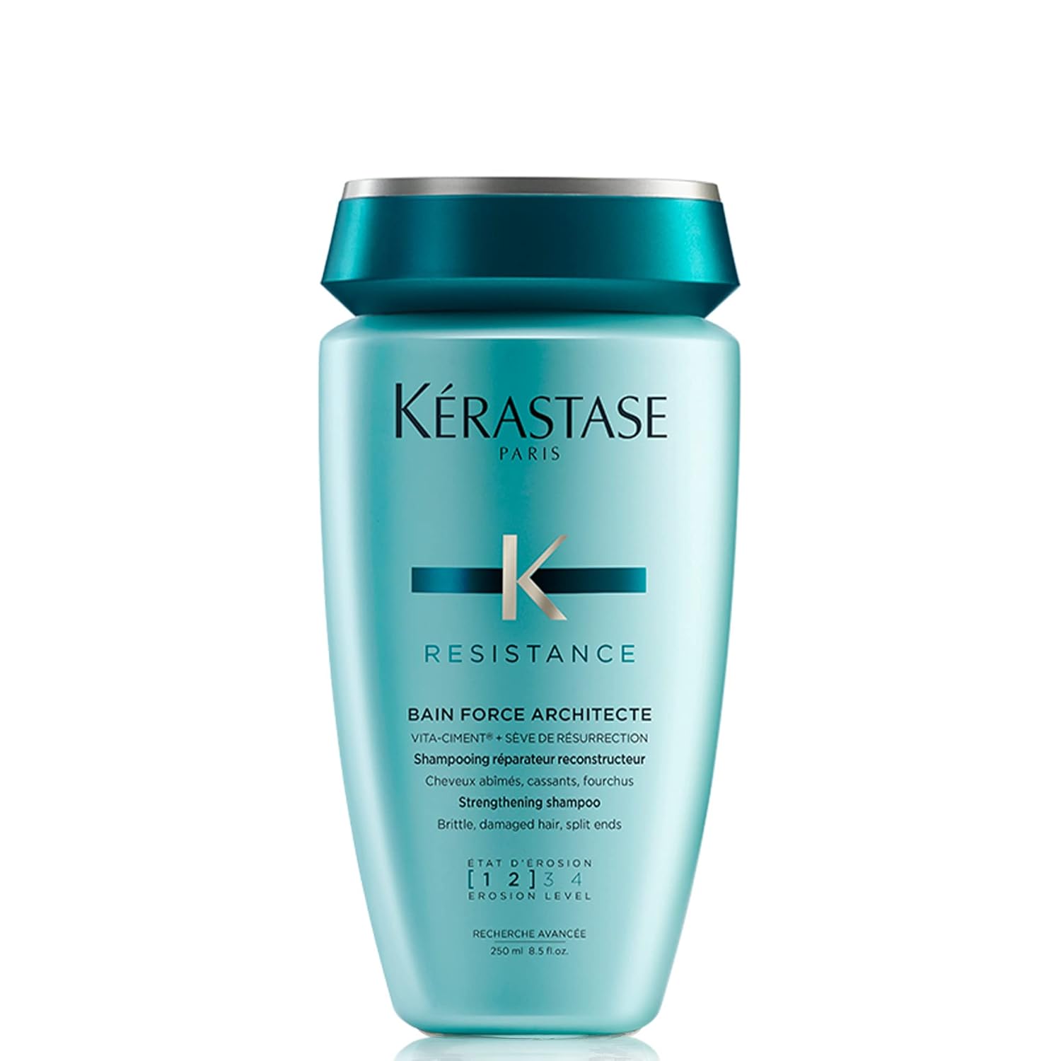Kerastase Resistance Force Architecte Shampoo - Reconstructing Repair Shampoo For Weak and Damaged Hair, Formulated With Pro-Keratine Complex