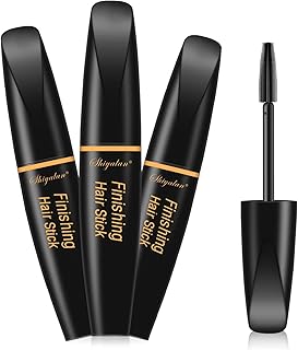 Hair Finishing Stick for Woman 3 Pack, Black, Vegan & Cruelty Free, Tames Flyaways, Smooths Frizz - Hair Mascara for All Hair Types