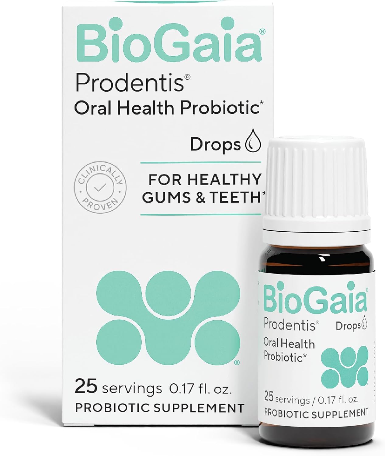 BioGaia Prodentis Oral Probiotic Drops for Teeth & Gums and Bad Breath