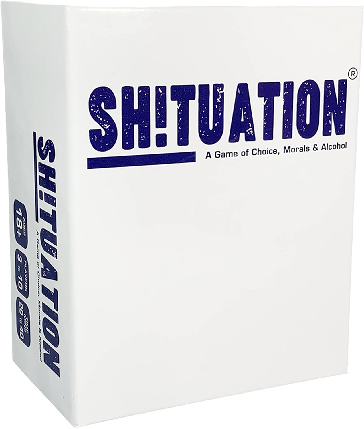Shituation Fun Adult Drinking Game - Hilarious Party Games - Ideal For Funny Nights In With Friends, Dinner Parties, Students, Predrinks and Zoom parties.