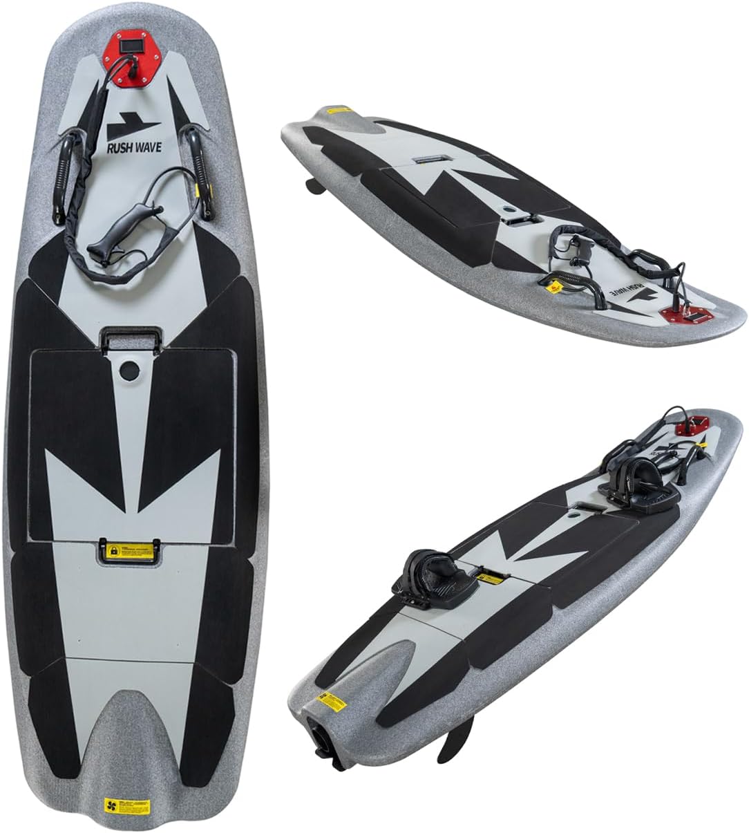 60min Water Electric Surfboard for Adult, EPP Material 9kw High Speed Jet Surfboard, Water Smart Electric Boogie Boards with Surfing Accessories, MAX 50km/h Speed