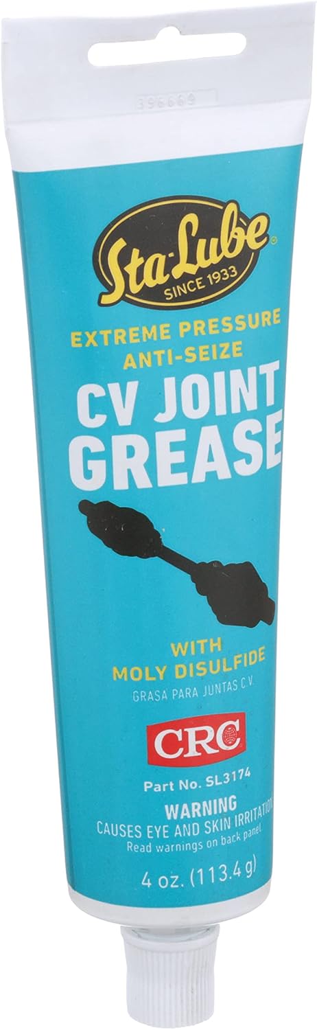 Sta-Lube Constant Velocity (CV) Joint Grease SL3174-4 Wt. Oz. Tube, Extreme Pressure, Anti-Seize Grease