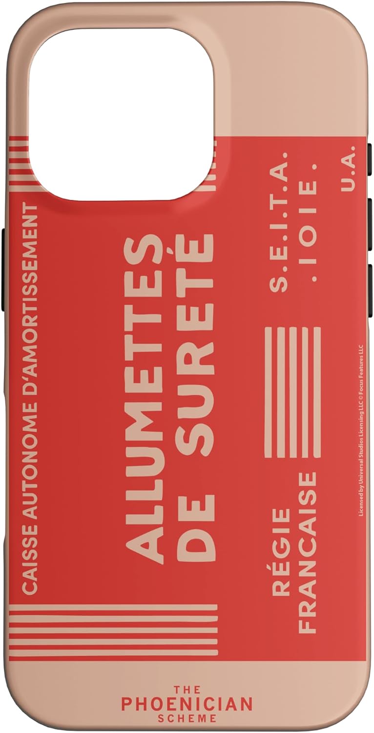French Matchbox Case for iPhone 16 Pro