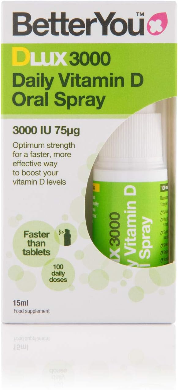 (3 Pack) - BetterYou - D Lux 3000 Oral VIT D3 Spray | 15ml | 3 Pack Bundle
