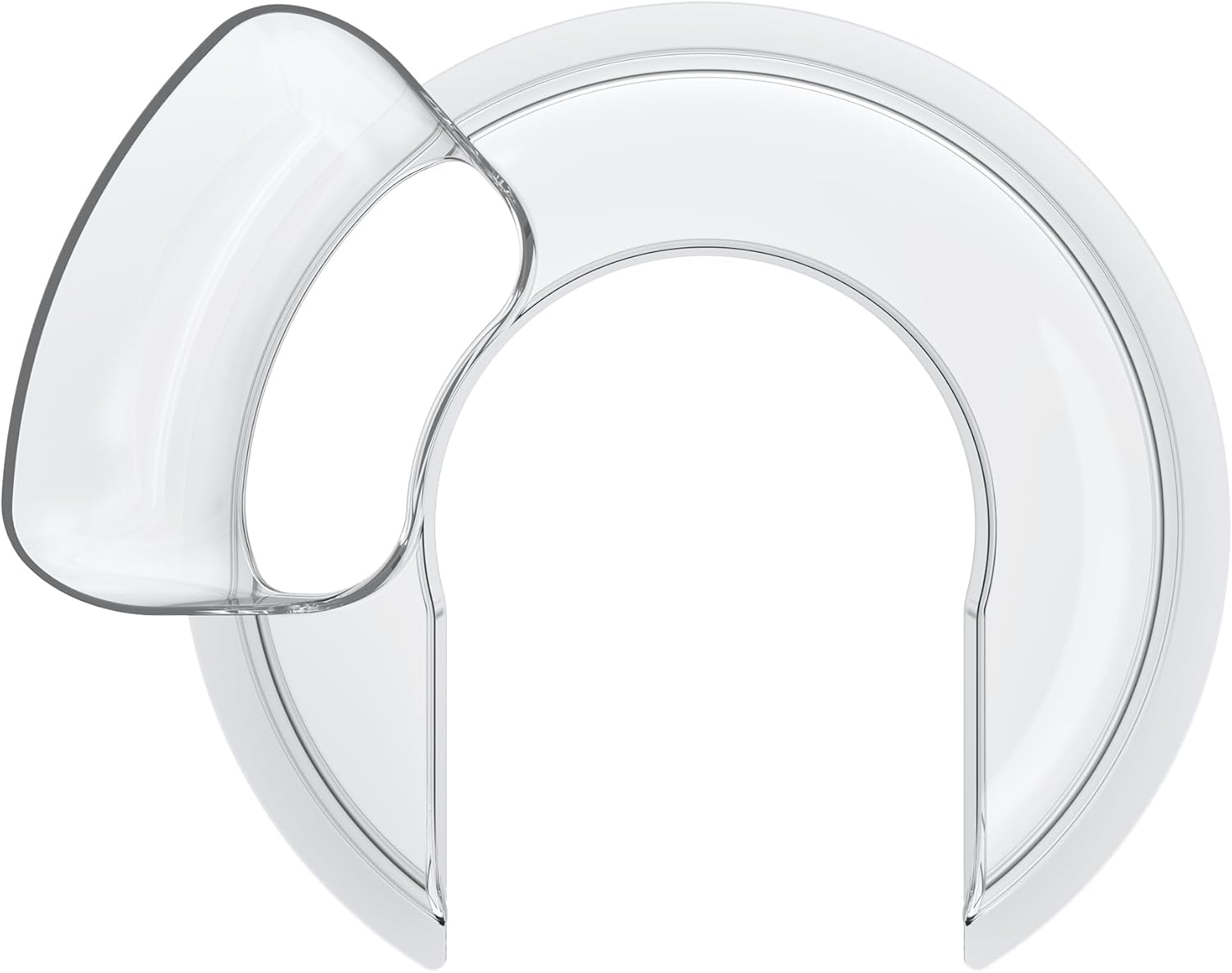 Food-Grade Pouring Shield for KitchenAid 4.5-5QT Mixer Bowl (Stainless Steel, Glass, Ceramic) - Secure Fit Splash Guard for KitchenAid Tilt-Head Stand Mixers and Dishwasher Safe