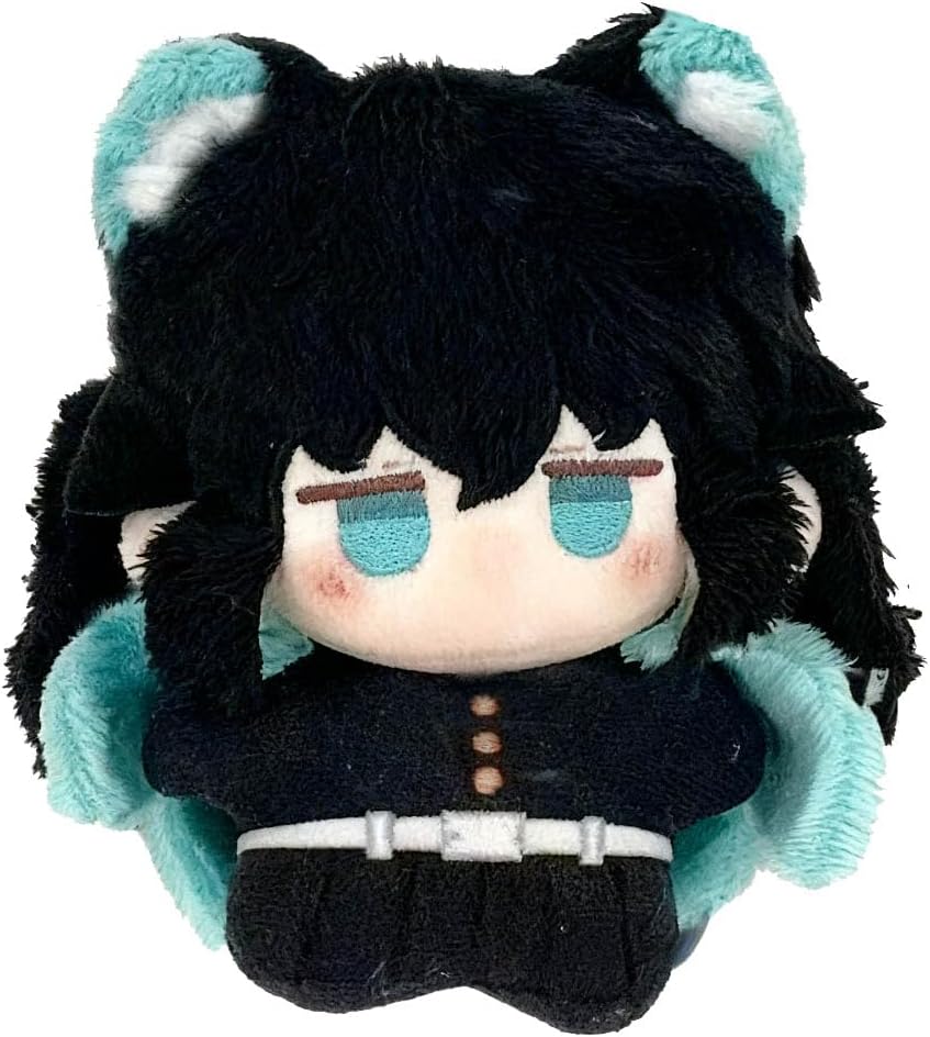 Demon Killing Muichirou Chibi Characters Plush Doll | 12 CM Muichirou Figure Plush Toys | Cute Backpack Chain Accessories