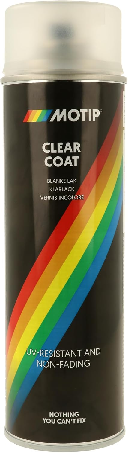 Motip Spray Paint - Clear Varnish - Matt - 500 ml