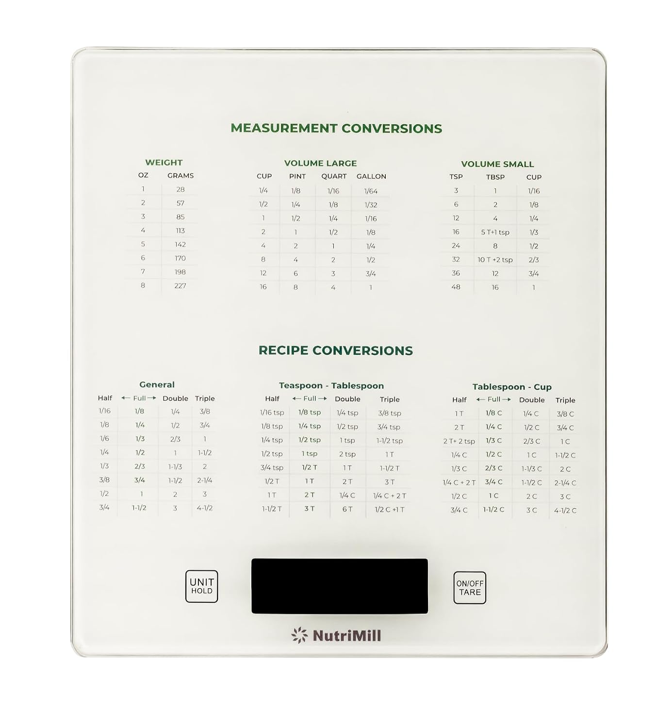 NutriMill Large Kitchen Scale