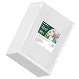 Bonsenkitchen Precut Vacuum Food Sealer Bags 200 Quart 8" x 12", BPA Free, Commercial Grade Textured Food Vacuum Sealer Bag, Thick Embossed Bags for Food Storage and Sous Vide Cooking VB3208