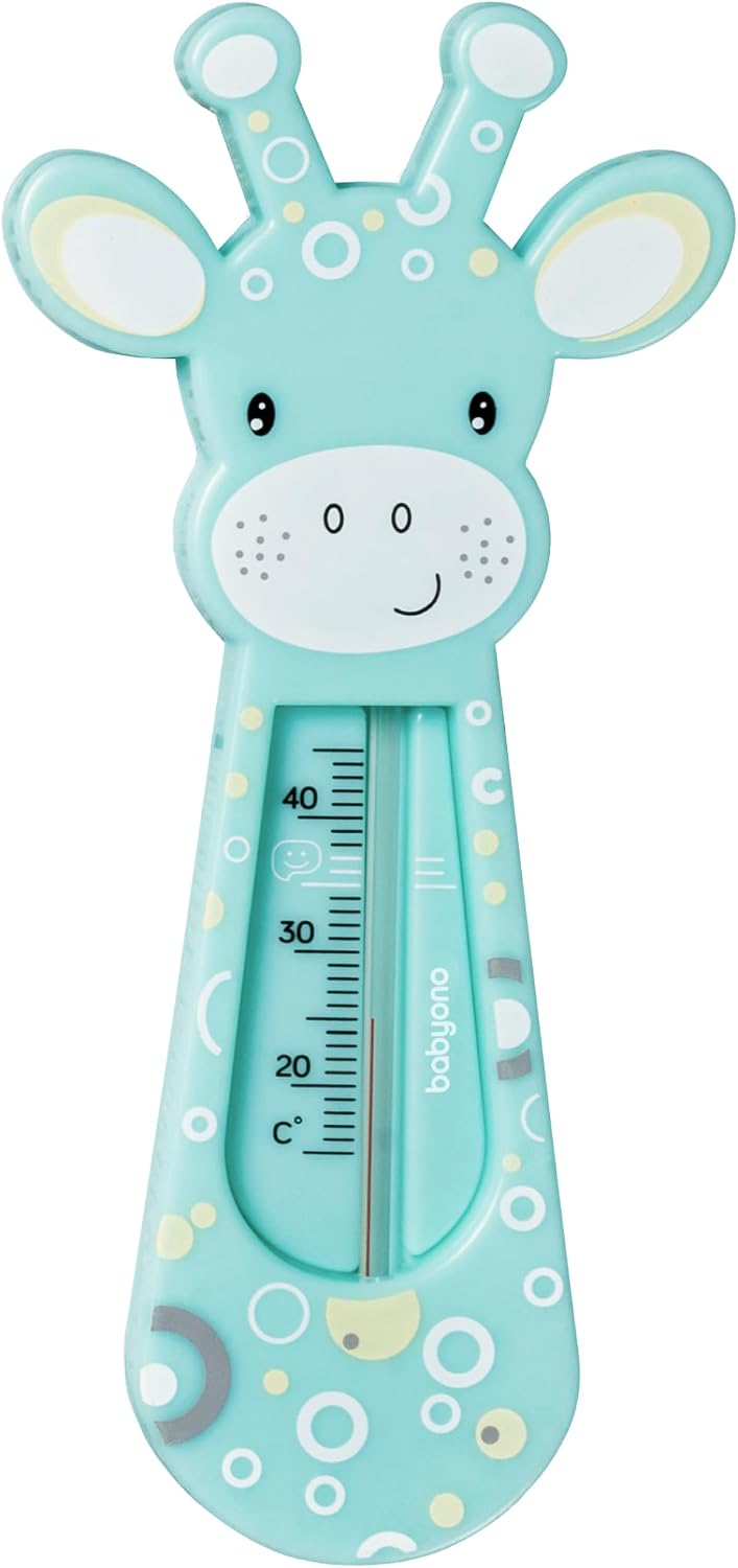 BabyOne Giraffe Baby Safe Floating Bath Thermometer Analog