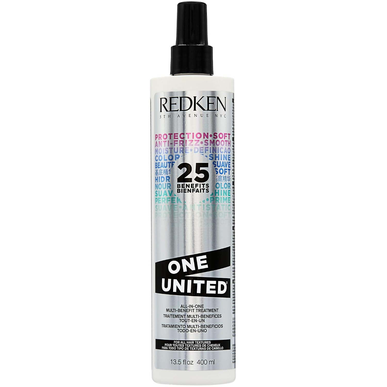 Redken One United Leave-In Conditioner – Heat Protectant & Detangler Spray