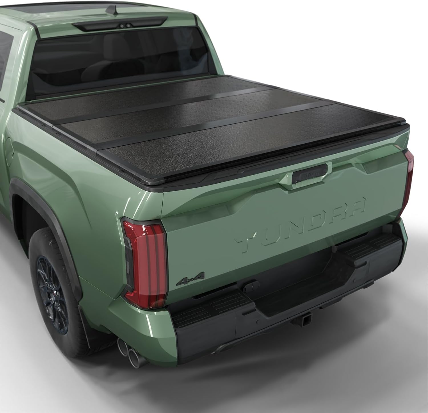 Hard Folding Truck Bed Tonneau Cover HTF034 Fits 2022-2025 Toyota Tundra 5‘6" Bed w/OE Rail System (66.7")
