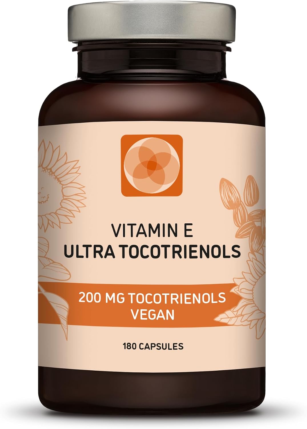 Kala Health Ultra Tocotrienol 200mg Vitamin E Vegan – All 4 tocotrienols - Alpha Tocotrienol + Beta Tocotrienol + Gamma Tocotrienol + Delta Tocotrienol – No Tocopherols - Unique Tocotrienol Complex