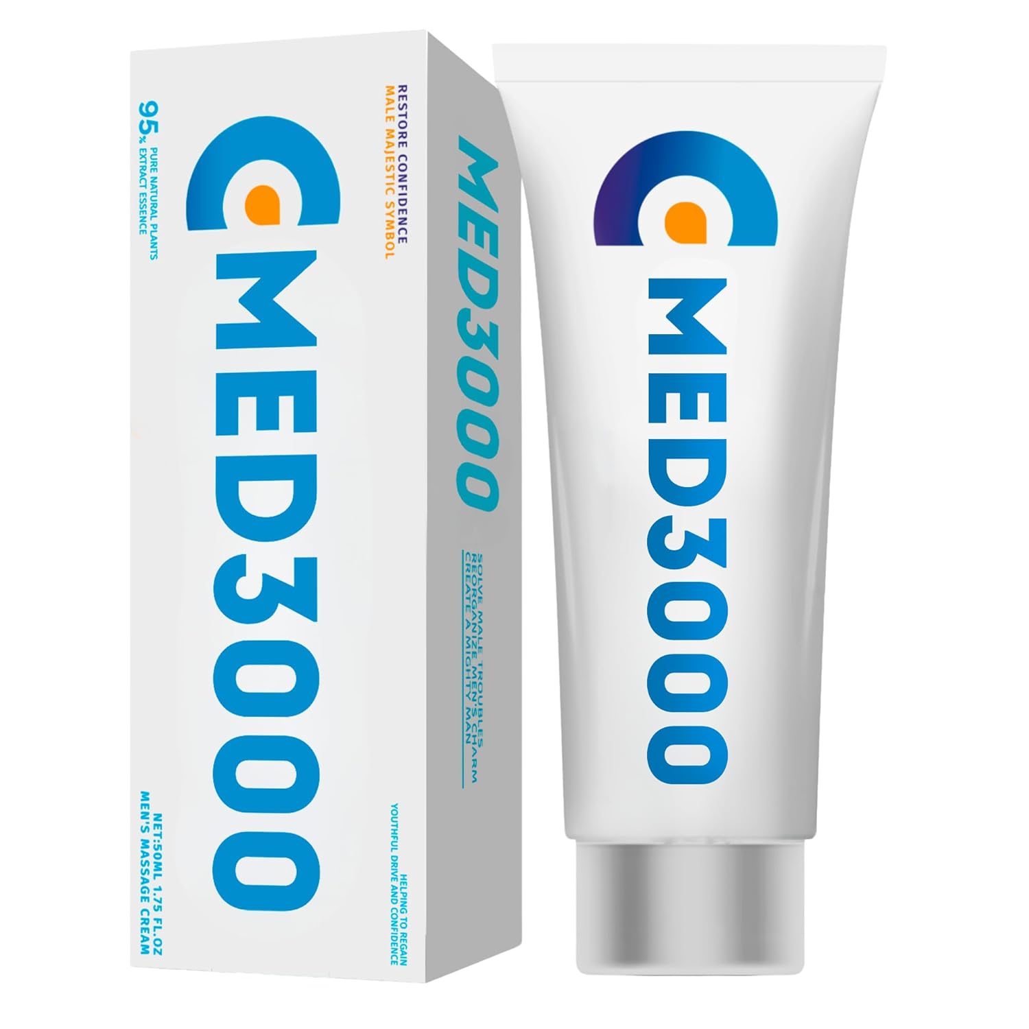 Irvy Male Performance Enhancement Med3000 Gel for Men – Clinically Proven Topical Formula for Erectile Support and Strength