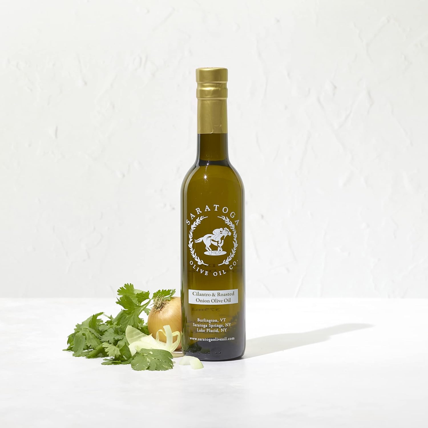 Saratoga Olive Oil Company Cilantro and Roasted Onion Olive Oil 200ml (6.8oz)