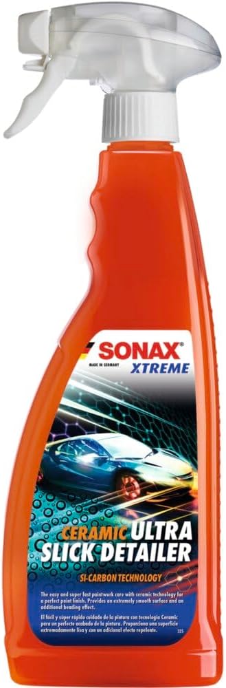 SONAX XTREME Ceramic Ultra Slick Detailer (750 ml) The easy and super fast paintwork care with ceramic technology for a perfect paint finish | Item-No. 02684000-544