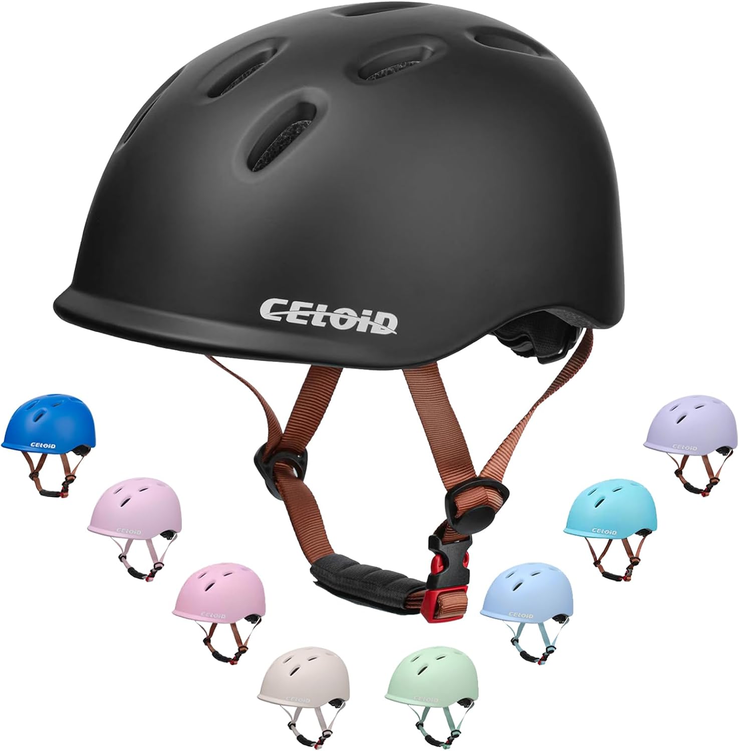 Kids Bike Helmet,Toddler Cyling Helmets for Ages 5-8-9-10-12-14-16Years Youth Boys & Girls,Child Adjustable Multi-Sport Bicycle Skateboard Roller Skate Scooter Balance Skateboarding Helmet