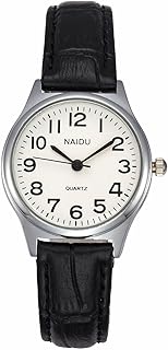 MANIFO Women’s Classical Arabic Numerals Analog Quartz Wrist Watch, 3 ATM Water Resistant