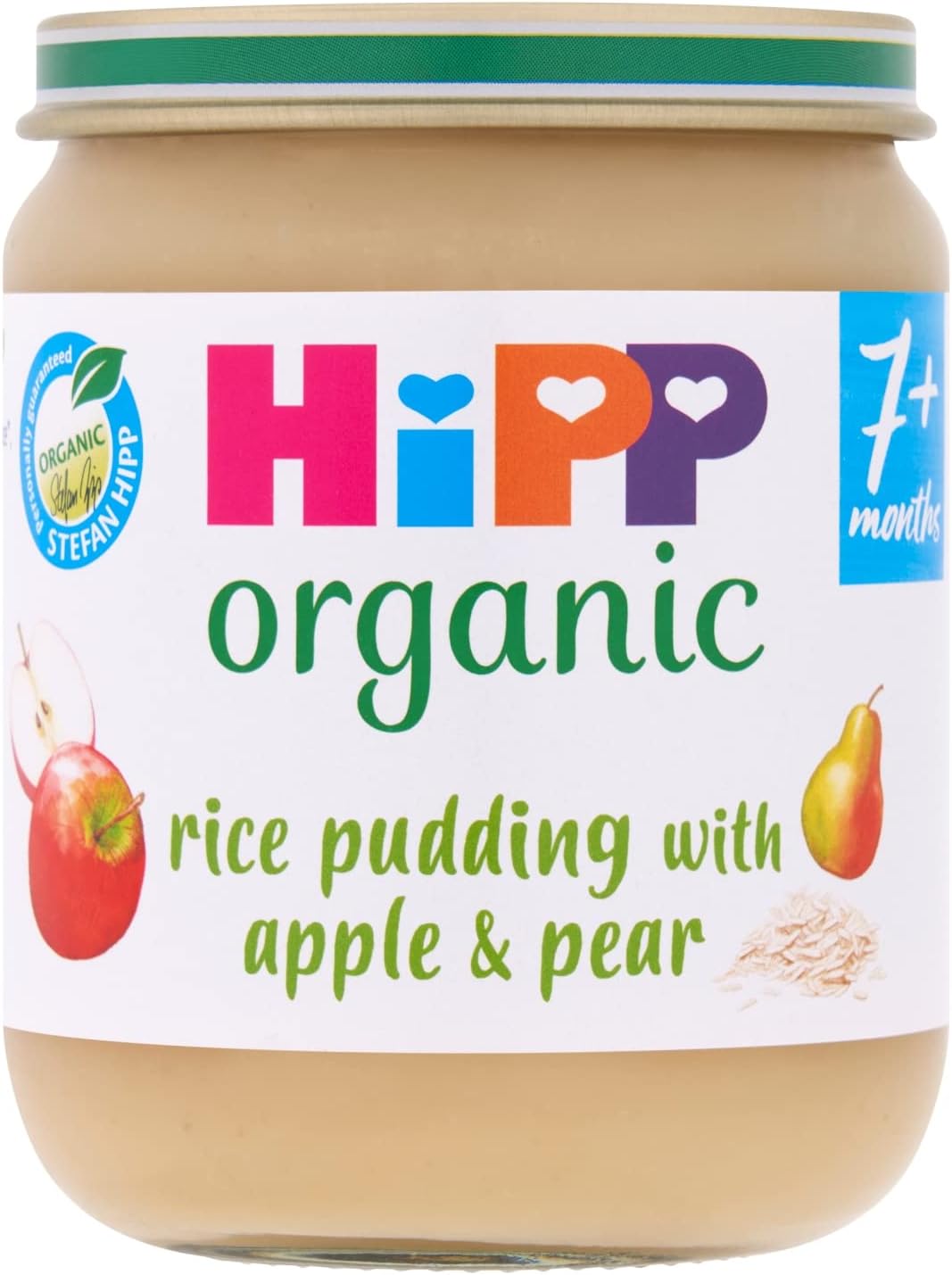 HIPP RICE PUD APP+PEAR S2 160G