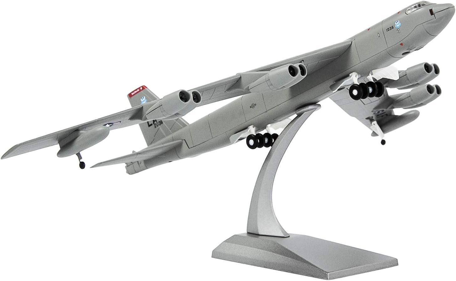 HANGOU 1/200 B-52 Model Fighter Jet Plane - Diecast Alloy Aircraft for Gift or Collection