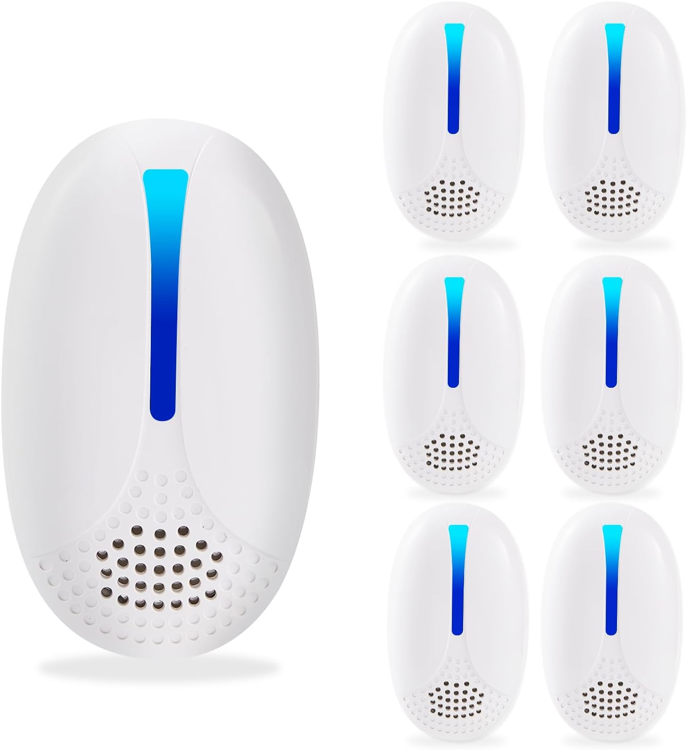 2025 Upgraded Version Ultrasonic Repeller Indoor, Mouse Repellent Plug in, Pest Control, Repellent Roach, Rodent, Mouse, Bugs, Spider, Ant for Home,Kitchen, Office, Warehouse, Hotel 6 Packs