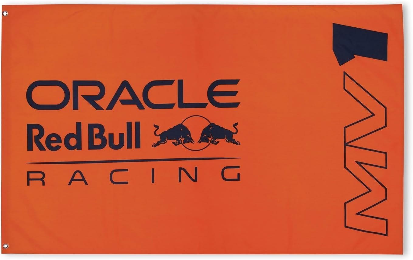 Red Bull Racing F1 Max Verstappen Flag