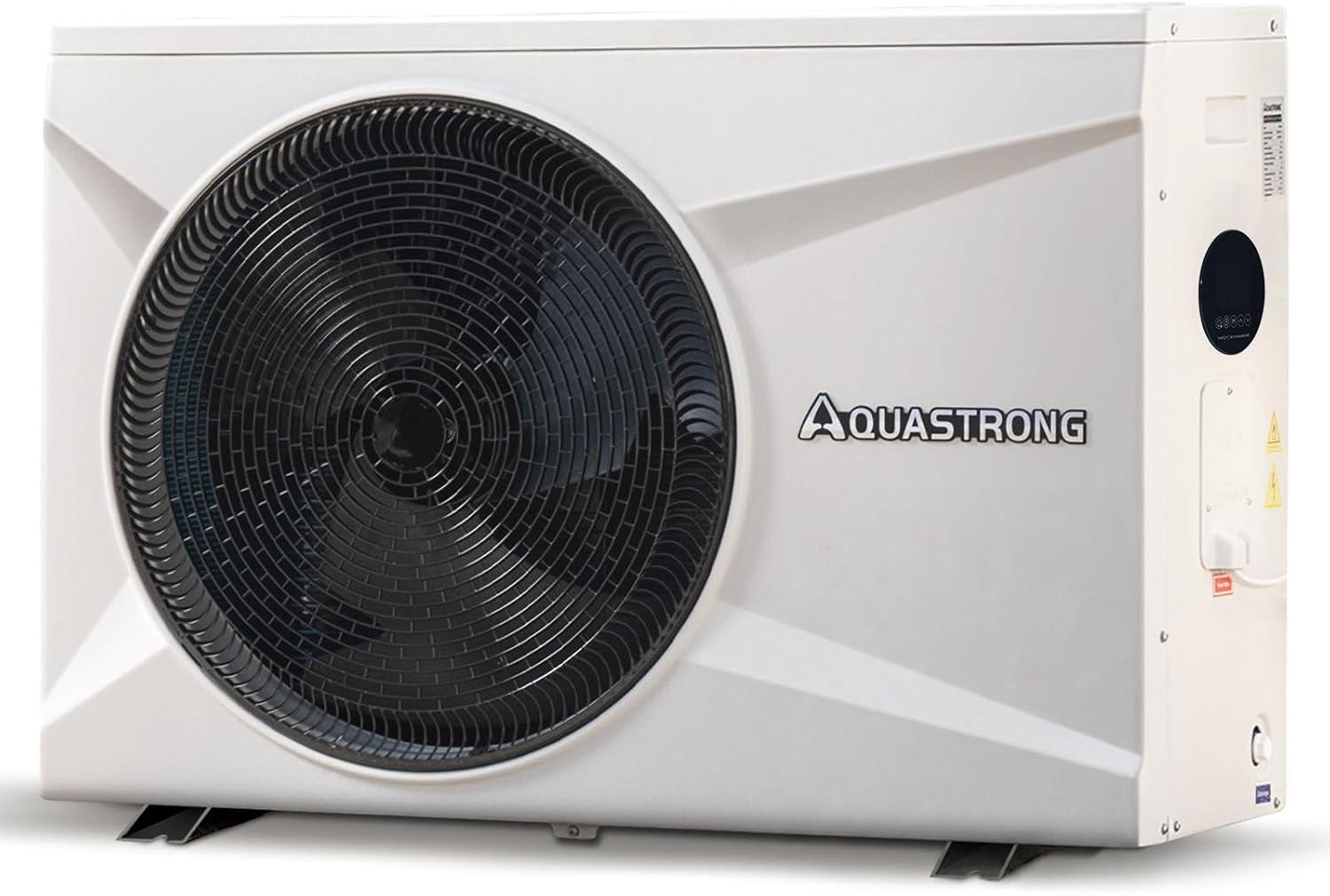 AQUASTRONG Pool Heater for Above Ground and Inground Pool 21000 Gallons | Inverter 75000 BTU Swimming Pool Heat Pump, 15.8 COP High Energy Efficient, Smart WiFi Heating 220V