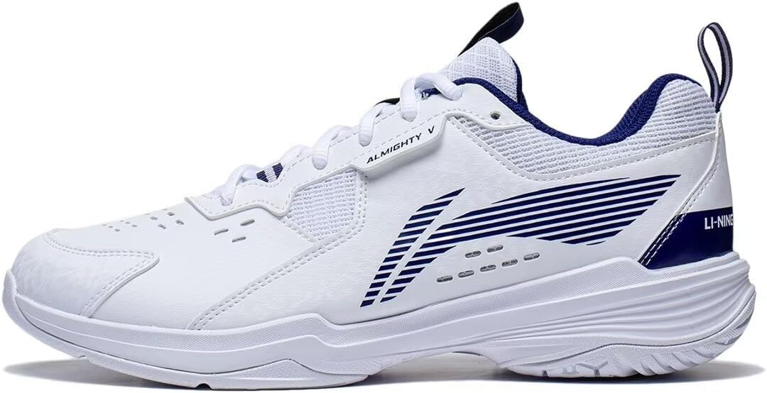 LI-NING Unisex Badminton Shoes Anti-Slip Featherlight Rebound Professional Training Sports Sneakers AYTT001 AYTU025 AYTV021