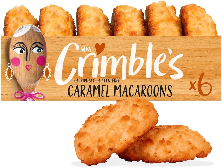 Mrs Crimble's 6 Caramel Macaroons 180g