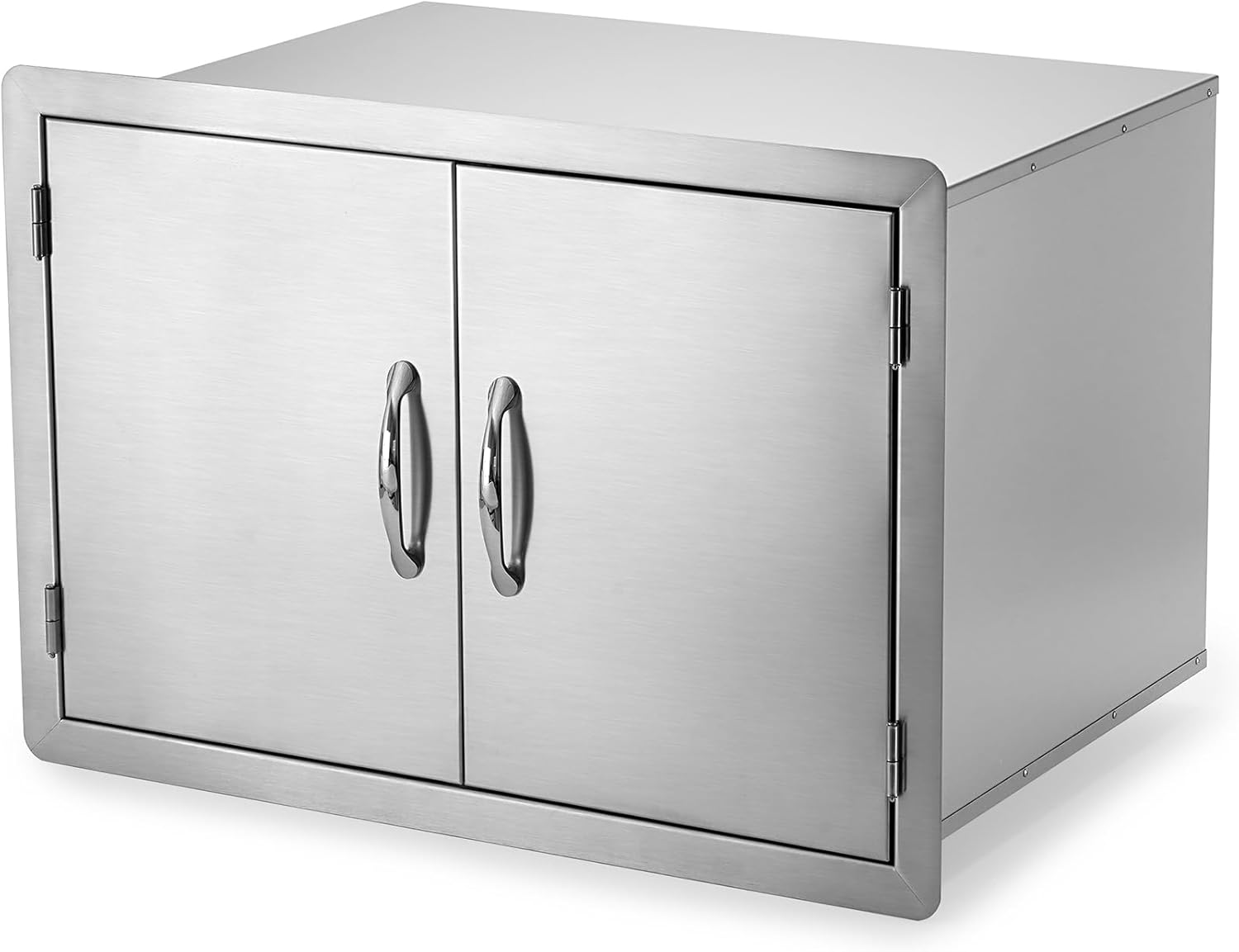 Stanbroil Stainless Steel Outdoor Kitchen Double Door Dry Storage Pantry, 30- Inch