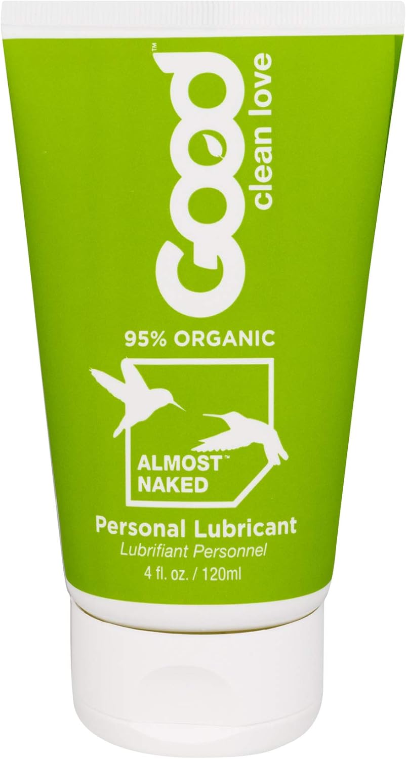 Good Clean Love All Natural Personal Lubricant, Almost Naked 4 oz (Pack of 4)