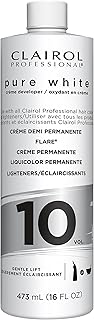 Clairol Professional Pure White 10 Volume Hair Developers for Lightening & Gray Coverage