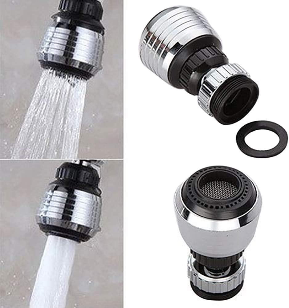 LRRH 360 Rotate Swivel Water Saving Tap Aerator Diffuser Faucet Nozzle Filter Adapter #0028/4