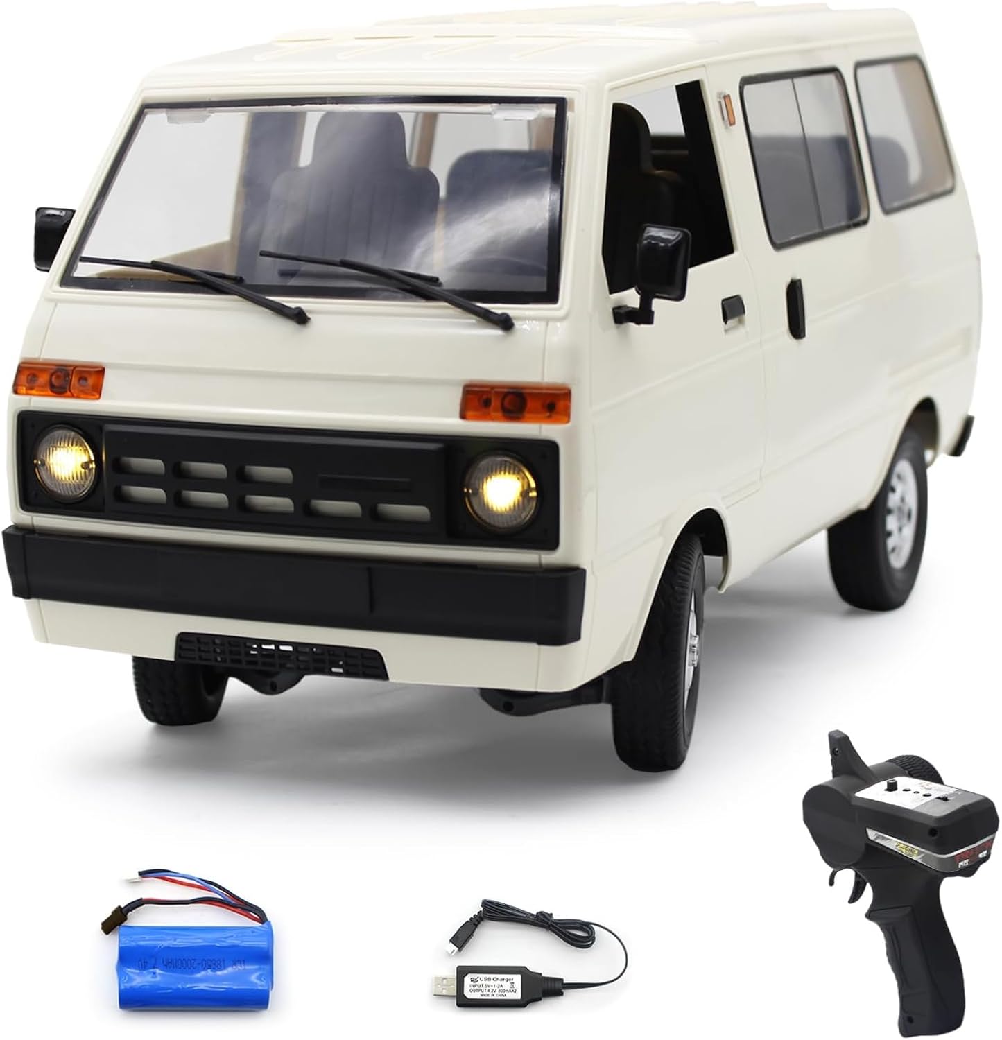 Remote Control Car RC Van Mini Cabin Car RC Crawler Off Road Climbing Vehicle Drift Speed Model Toy All Terrain Drifting Rc Crawler for Kids Hobby