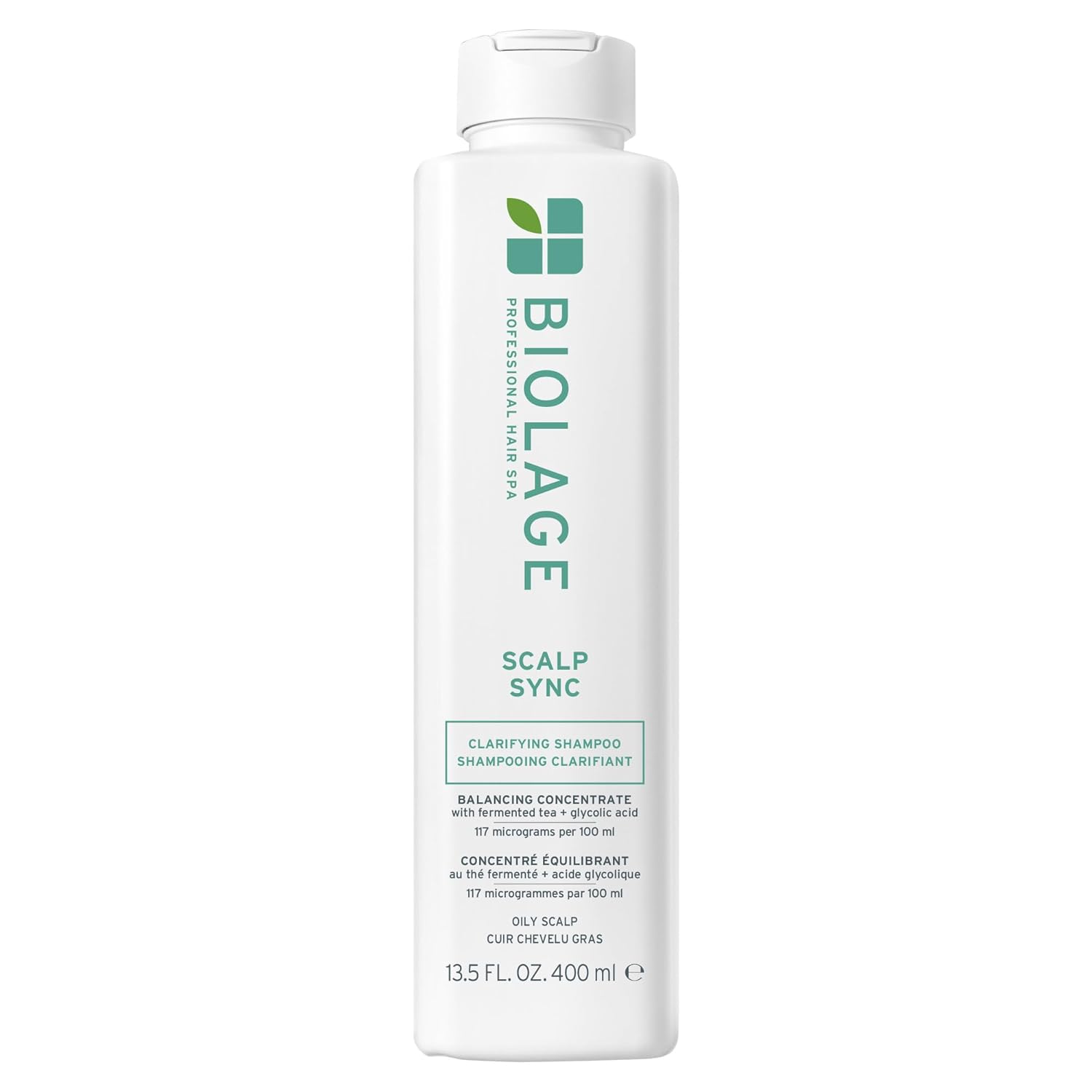 Biolage Scalp Sync Clarifying Shampoo - Residue & Buildup Remover, For Oily Scalp