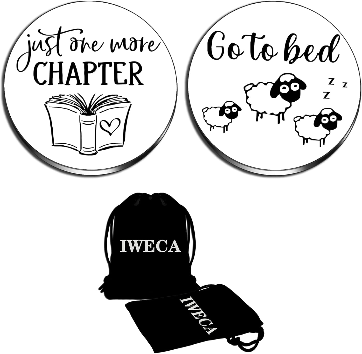 Coin for Women Men Stainless Steel Double Sided Coin Funny Valentines Gifts for Her Him