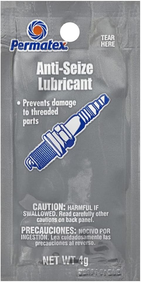 Permatex 09975 Counterman's Choice Anti-Seize Lubricant, 4g Pouch