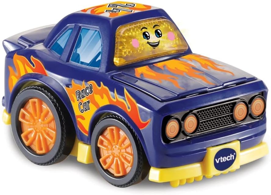 VTech Toot-Toot Drivers Race Car | Interactive Toddlers Toy for Pretend Play with Lights and Sounds | Suitable for Boys & Girls 12 Months, 2, 3, 4 + Years, English Version