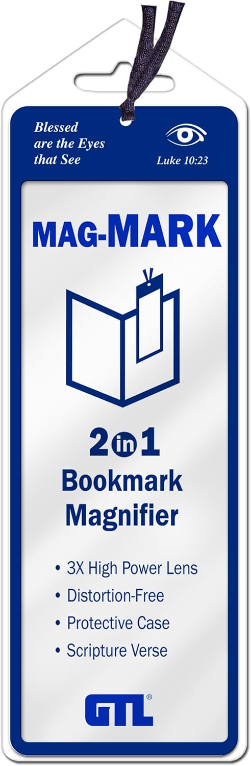 G T Luscombe Mag-Mark Bookmark Magnifier