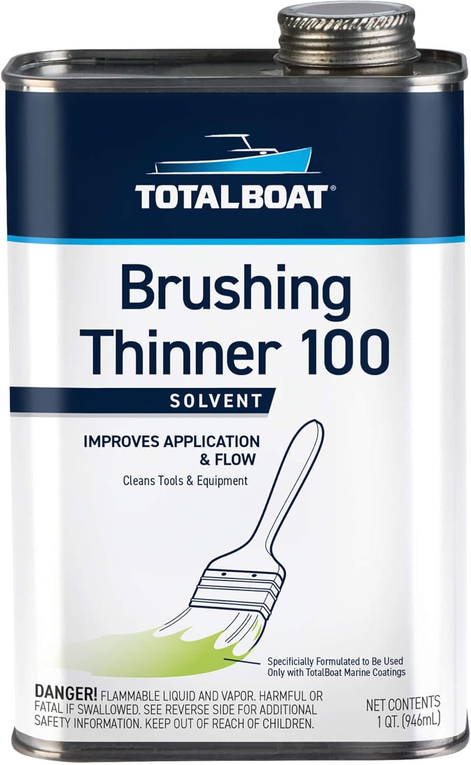 TotalBoat Special Brushing Thinner 100 (Quart)