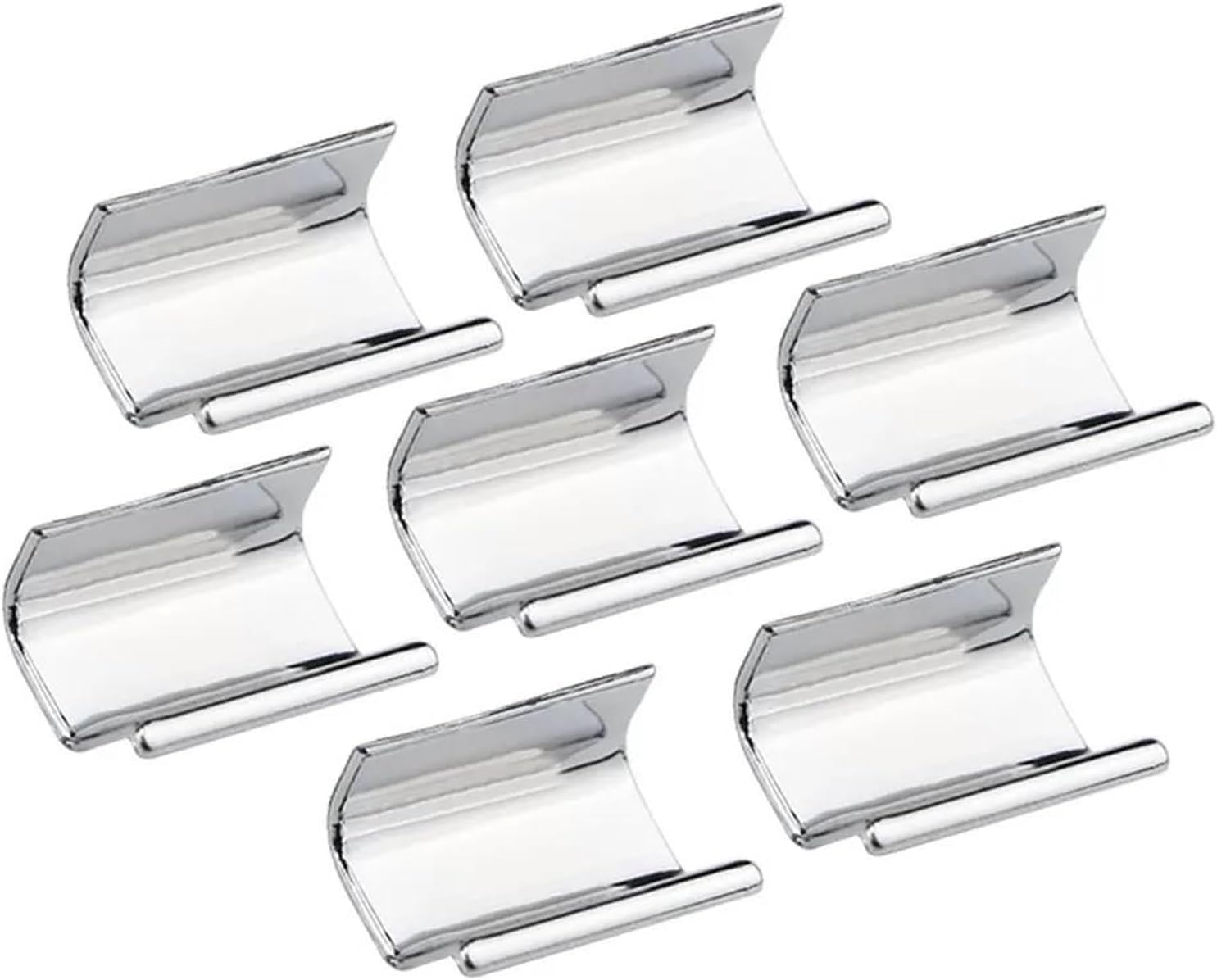 SQOFJGIGN Car Decoration Interior 7Pcs ABS Chrome Window Lifter Button Switch Knob Cover Trim For VW For Tiguan MK2 2017-2022 Accessories Interior Styling