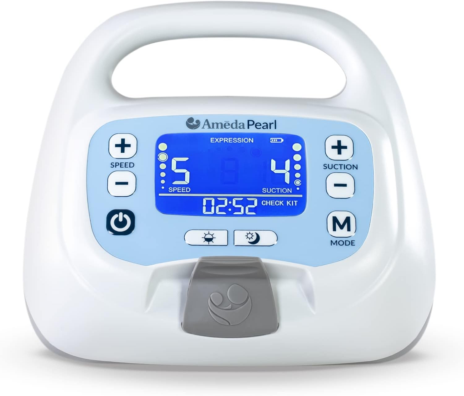Ameda Pearl Hospital Grade Breast Pump | Portable Breast Pump | Ameda Electric Breast Pump | Rechargeable Battery | Medical Grade Breast Pump | Ameda Breast Pump | Pumps for Breastfeeding