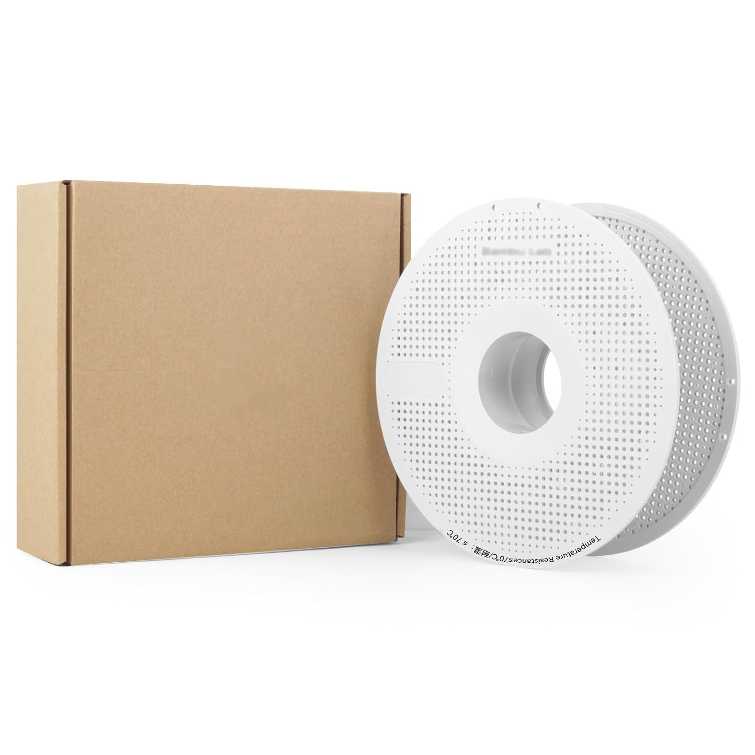 Original AMS Detachable Filament Spool Compatible with Bambu Lab 3D Printer,Reusable Filament Reel Holder Fits PLA, PETG, ABS Filament Spool for Bambulab A1/A1 Mini,Support Low-Temp Environment ≤ 70°C
