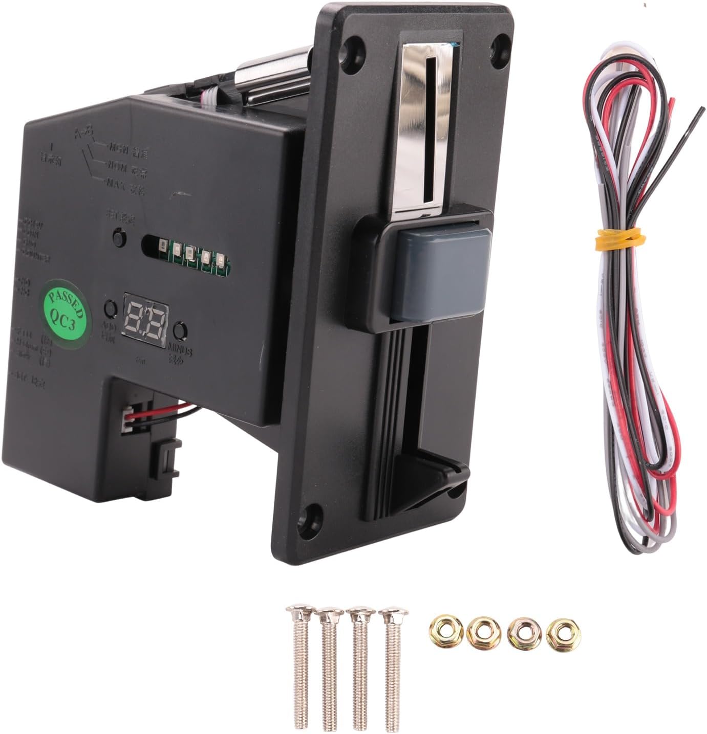 Lonrtesw Multi Coin Acceptor Coin Pusher Memory for Vending Machine Arcade Game Ticket Exchange