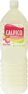 Calpico Soft Drink White Peach, 50.7 fz