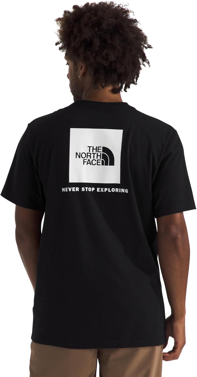 THE NORTH FACE Men's Core Box NSE Short Sleeve Tee | Branded T-Shirt with a Ribbed Collar