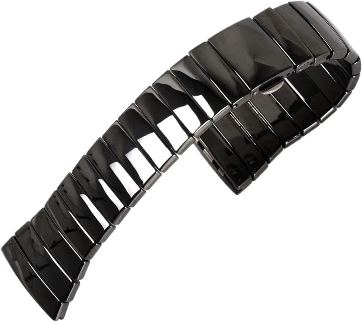 BGFFDSZ Ceramic Watch Strap Compatible With Rado Sintra Series Watchband Black Ceramic Bracelet Women Men 17mm 29mm 26mm