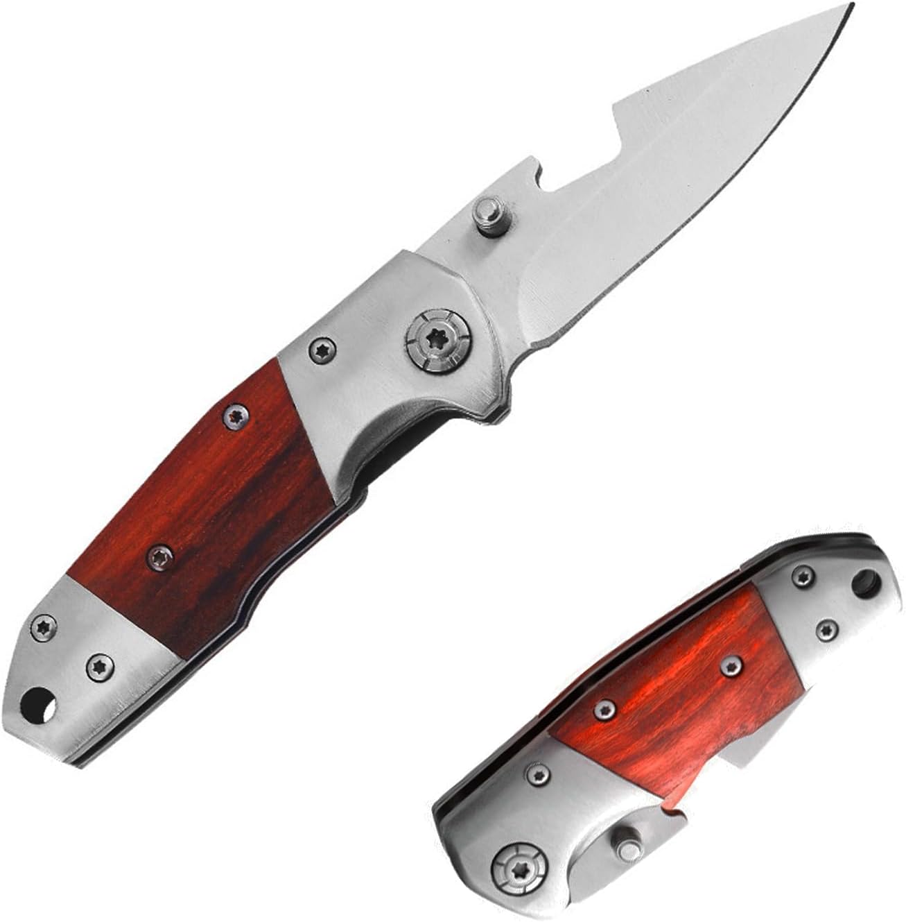 Multitool Pocket Gadgets – 3-in-1 Multitool with Bottle Opener, Foldable Blade & Key Ring – Compact Mini Tool for Camping, Hiking, Outdoors & Everyday Home Improvement Use