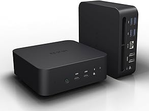Mini Gaming PC AMD Ryzen 9 7940HS 32GB SSD 1TB DDR5 5600 MHz RAM,Desktop Mini Computers Windows 11 pro,Radeon 780M Graphics,2.5Gbps LAN, HDMI 2.1, 8K USB 4.0 Wi-Fi 6E/BT5.3