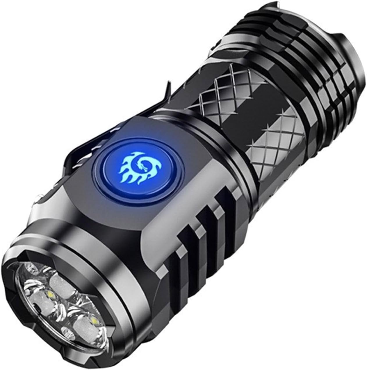 Sweeaau Super Powerful Flashlights Rechargeable Highly Power Flashlights with 5 Modes Waterproof Torches Light Weights Hand